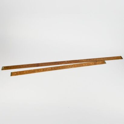 A Pair of Vintage Rulers