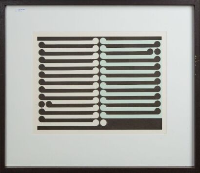 A Gordon Walters Framed Reproduction Print