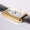 Extremely Rare, Cartier, 38mm 18ct Gold Coated, Tank Hicham XL, Paris Boutique Exclusive Wristwatch, circa 1974-1975 - 4