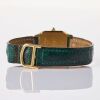 18ct Yellow Gold, 27mm Cartier Santos-Dumont "Extra Plate" Ultra Thin hand-wound Wristwatch, circa 1980s - 6