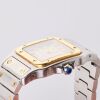 18ct Yellow Gold / Stainless Steel, 29mm Cartier Santos "Millennium Dial" Automatic Wristwatch - 3