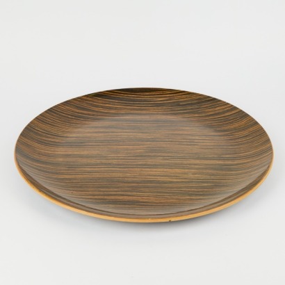 A Zebrawood Plate
