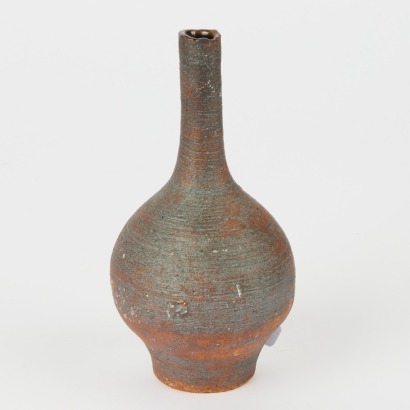 An Early Cecilia Parkinson Wood-Fired Specimen Vase