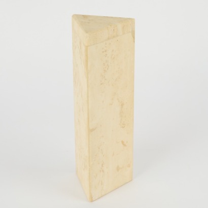An Italian Travertine Display Stand