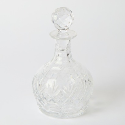 A Cut Crystal Decanter