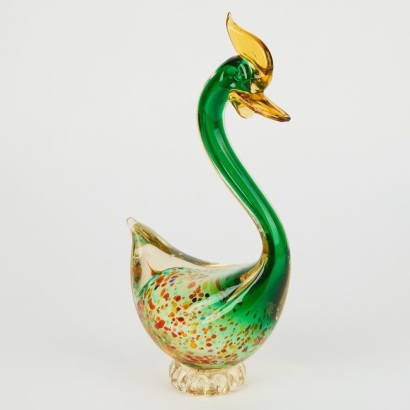 A Murano Hand Blown Glass Figure