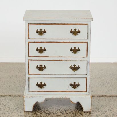 A Petite Rustic Chest of Drawers