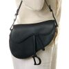 Christian Dior, Black Calfskin Saddle Bag with Box - 5