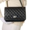 Chanel, Black Aged Calfskin 2.55 Reissue 226 Double Flap Bag - 5