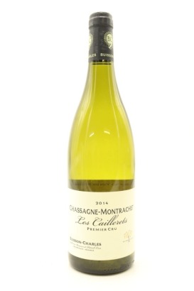 (1) 2014 Domaine Buisson-Charles en Cailleret, Chassagne-Montrachet Premier Cru