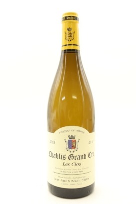 (1) 2018 Jean-Paul & Benoit Droin Les Clos, Chablis Grand Cru