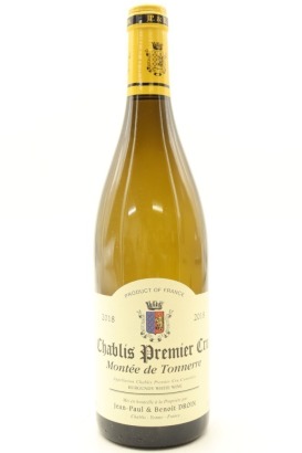 (1) 2018 Jean-Paul & Benoit Droin Montee de Tonnerre, Chablis Premier Cru [JR16]