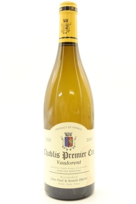 (1) 2020 Jean-Paul & Benoit Droin Vaulorent, Chablis Premier Cru