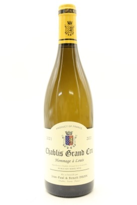 (1) 2021 Jean-Paul & Benoit Droin Hommage a Louis, Chablis Grand Cru [JR17]