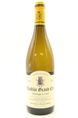 (1) 2022 Jean-Paul & Benoit Droin Hommage a Louis, Chablis Grand Cru