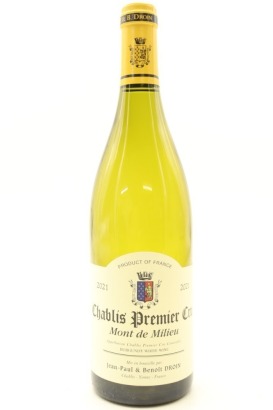 (1) 2021 Jean-Paul & Benoit Droin Mont de Milieu, Chablis Premier Cru