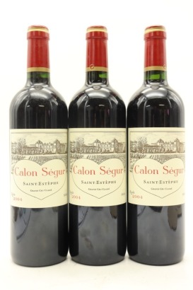 (3) 2004 Chateau Calon-Segur, Saint-Estephe [JR17]