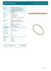 14ct White Gold, 18cm, 5.91ct Diamond Tennis Bracelet - 2