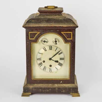 An Edwardian Westminster Chime Mantel/Bracket Clock