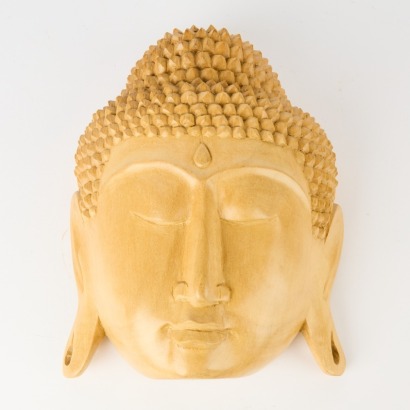 A Carved Buddha Head