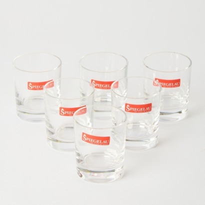A Set of Six Spiegelau Shot Glasses