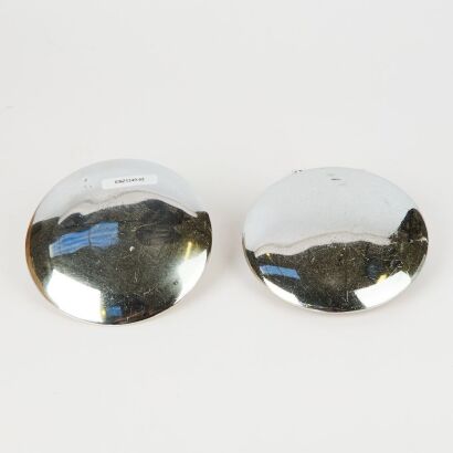 A Pair of Mid-Century Chrome Handles