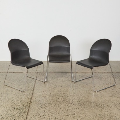 A Trio of Aida Chairs by by Richard Sapper for Magis