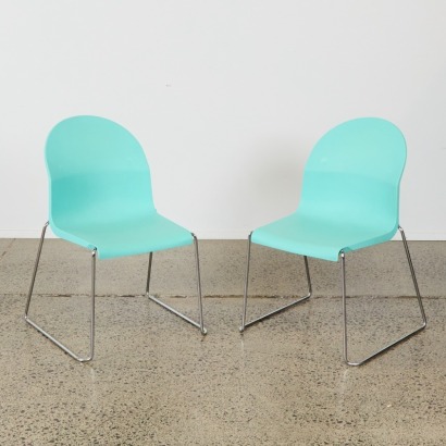 A Pair of Aida Chairs by Richard Sapper for Magis
