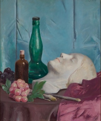 PHILIP AGNEW LAMBE Still Life with Plaster Cast Portrait