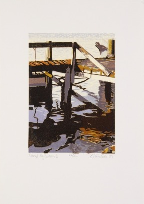 COLIN COKE Wharf Reflection 3