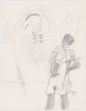GARTH TAPPER untitled (Figure with Crustacean)