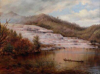 CHARLES BLOMFIELD The Pink Terraces (BNZ Multiple)