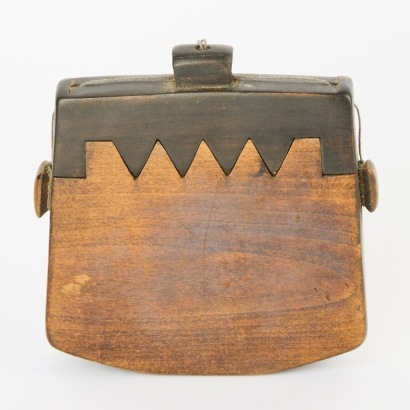 A Indonesian Wooden Tobacco Holder