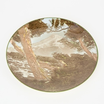 A Royal Doulton "Mt. Taranaki/Egmont" Plate