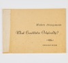 LILLIAN BUDD Modern Arrangements: What Constitutes Originality? - 3