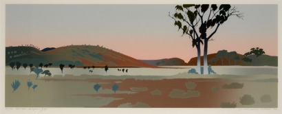 MALCOM WARR Sunset, Simpsons Gap