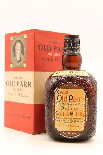 (1) Old Parr De Luxe Scotch Whisky, circa 1950s (TS) (GB)