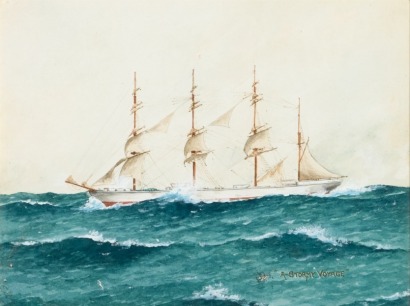 C. B. (CHARLES BASEL) NORTON A Stormy Voyage