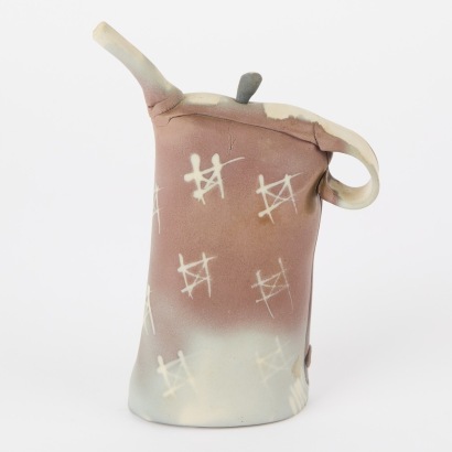 A Royce McGlashenTeapot Sculpture