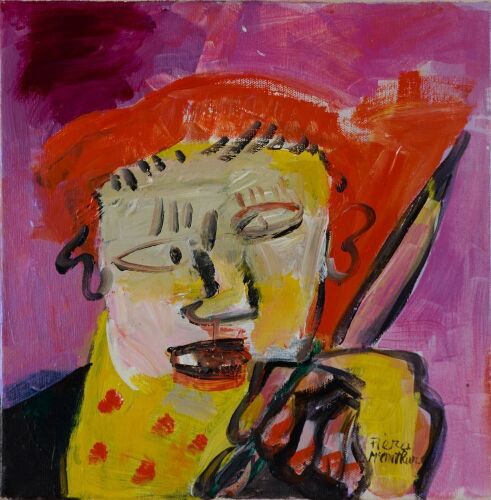 PIERA MCARTHUR Portrait of The Painter