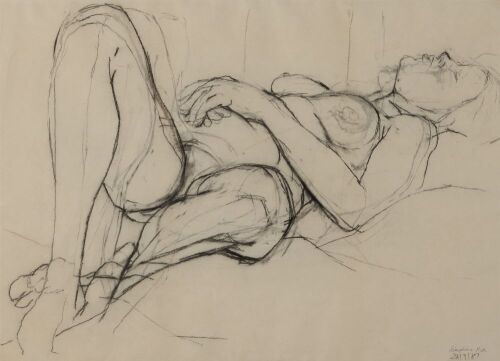 SERAPHINE PICK Reclining Nude