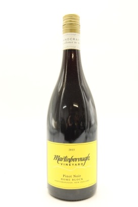 (1) 2015 Martinborough Vineyard Home Block Pinot Noir, Martinborough