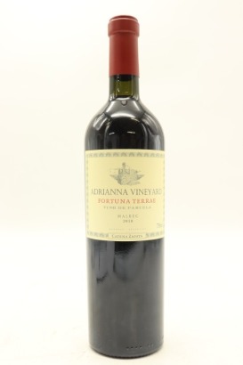 (1) 2018 Catena Zapata Adrianna Vineyard 'Fortuna Terrae' Malbec, Gualtallary [RP97]