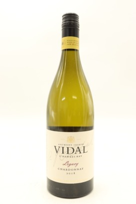(1) 2018 Vidal Estate Legacy Chardonnay, Hawke's Bay