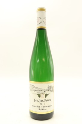 (1) 2011 Joh. Jos. Prum Graacher Himmelreich Riesling Spatlese, Mosel