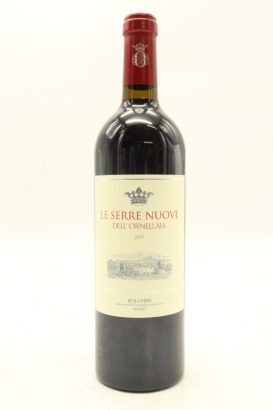 (1) 2019 Ornellaia 'Le Serre Nuove dell'Ornellaia' Bolgheri Rosso, Tuscany [JR17]