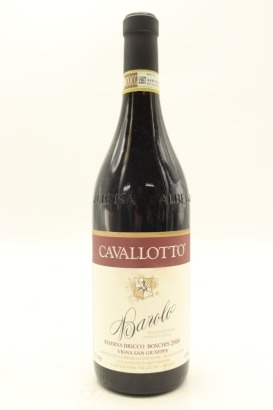 (1) 2006 Cavallotto Bricco Boschis Vigna San Giuseppe, Barolo Riserva DOCG