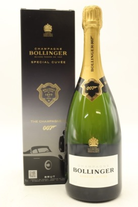 (1) NV Bollinger Special Cuvee Brut 'James Bond 007' Limited Edition, Champagne (GB)