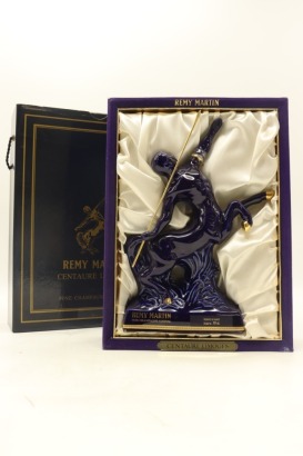 (1) Remy Martin Blue Centaure Limoges Cognac, France, 40% ABV, 700ml (GB)