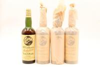 (4) McCallum's Perfection Blended Scotch Whisky, 1956, 26.5 Oz